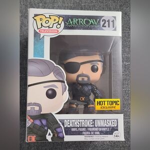 Deathstroke: Unmasked Funko #211 Hot Topic Exclusive